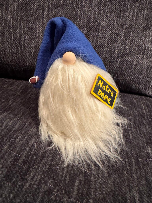 Gnome Notre Dame with White Beard