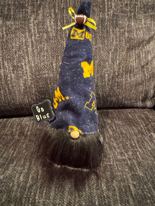 Gnome Michigan with Black Beard