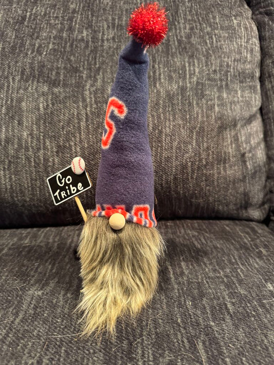 Gnome Cleveland Indians with Gray Beard