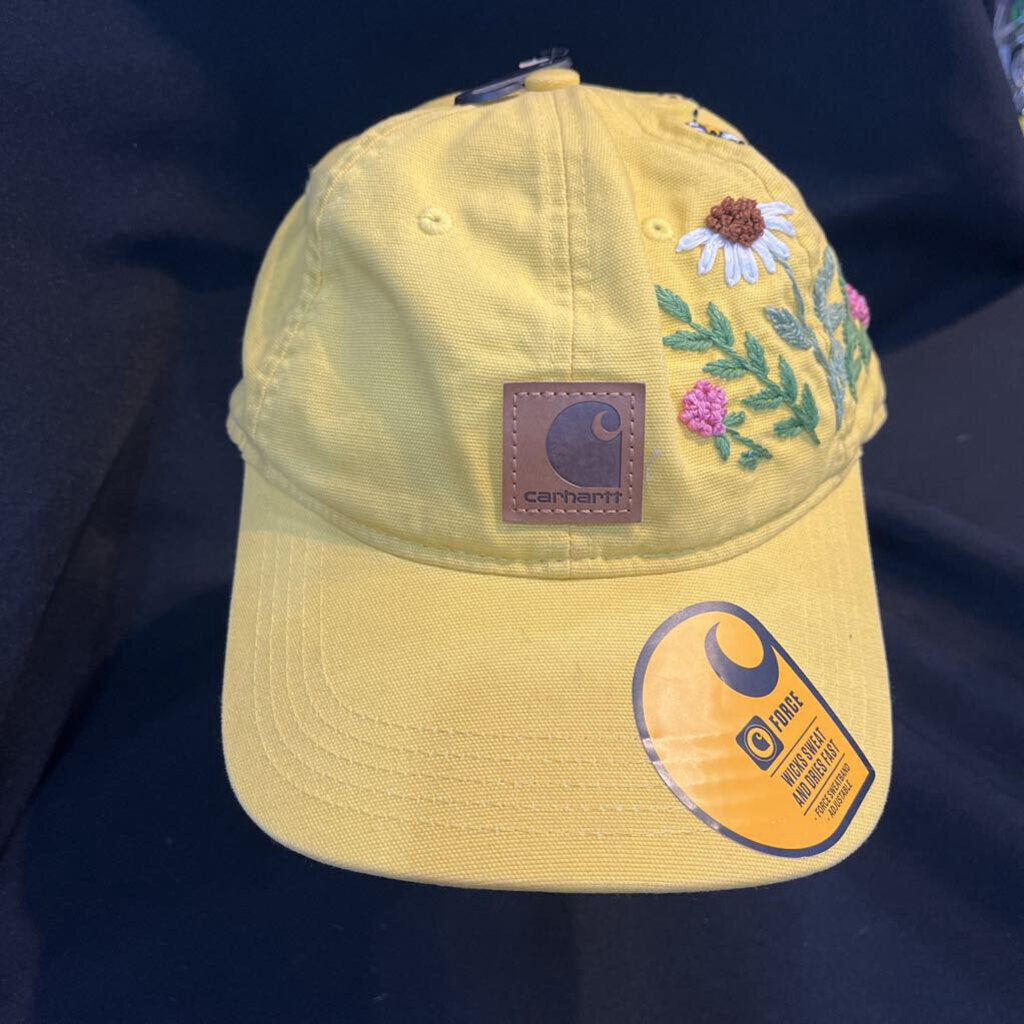 Square Carhartt Style #1 (yellow, flowers on the side)