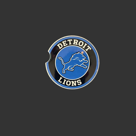Detroit Lions Logo Lion B&B Coaster