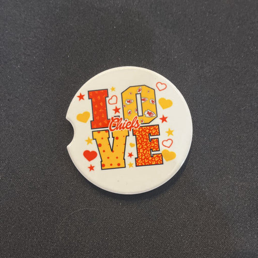 KC Chiefs Love Coaster