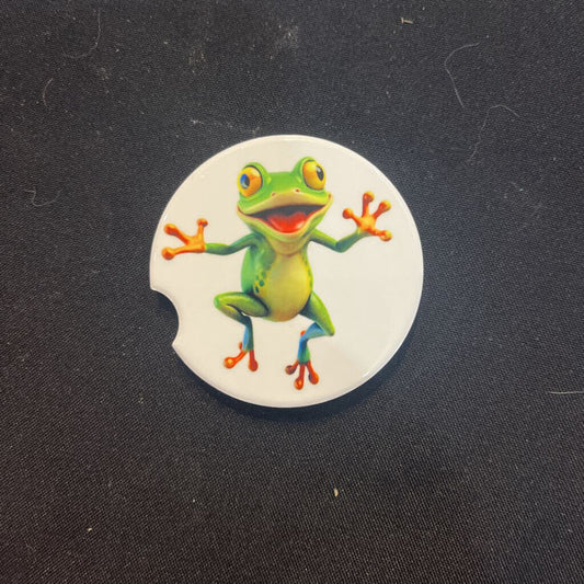 Bug eyed Frog Coaster