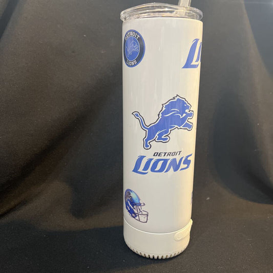 Detroit Lions Logo Speaker Tumbler