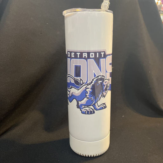 Detroit Lions Cool Logo Speaker Tumbler
