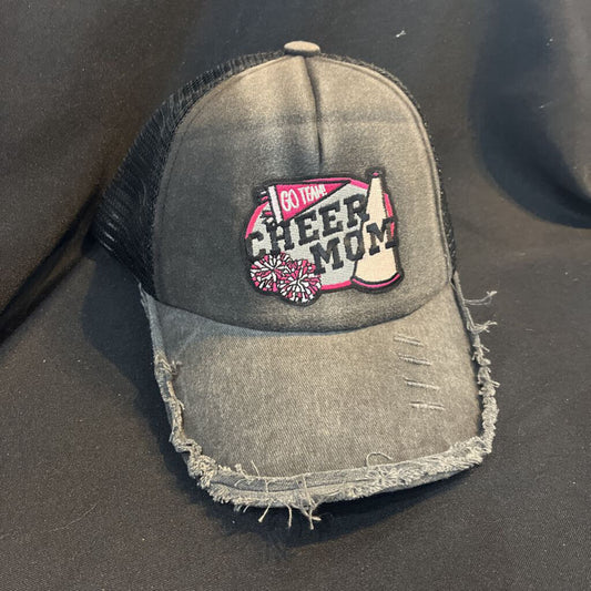Baseball Cap Cheer Mom