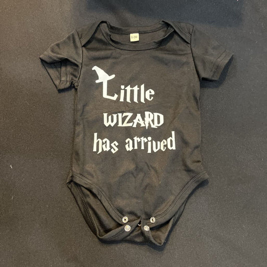 Little Wizard (onesie, black, 0-3M)