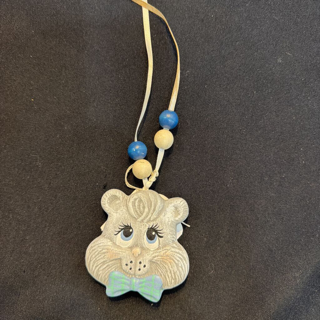 Gray Bear Necklace