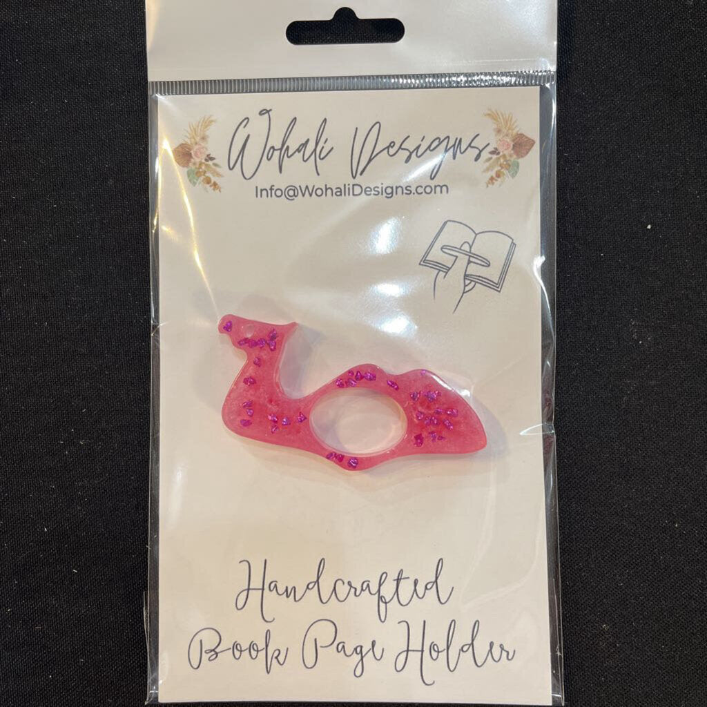Pink Camel Book Page Holder