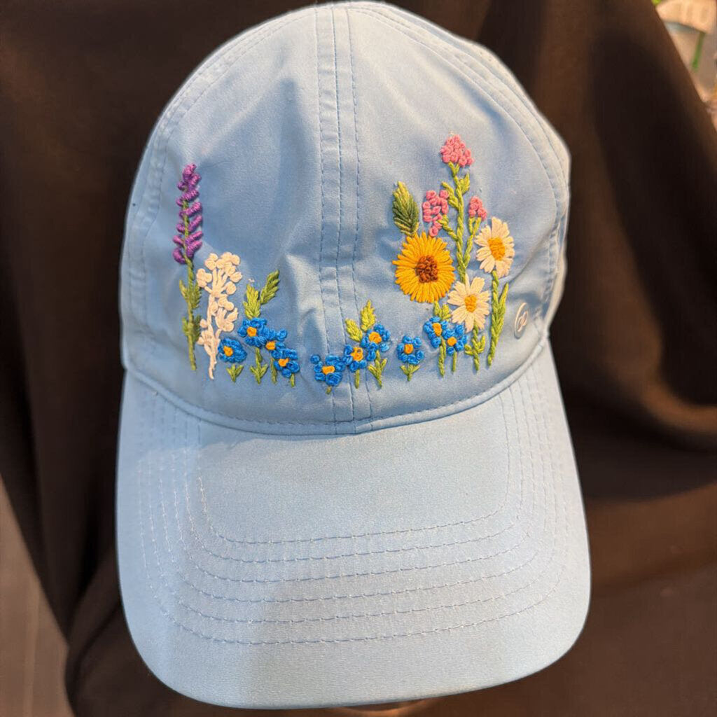 Calia Pony Tail Hat Blue #18
