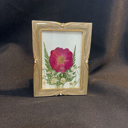 2x3 Frame with Pressed Rose