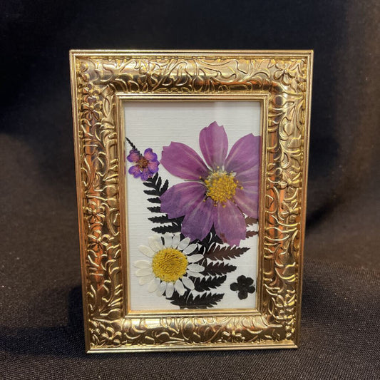 2x3 Frame with Pressed Daisy