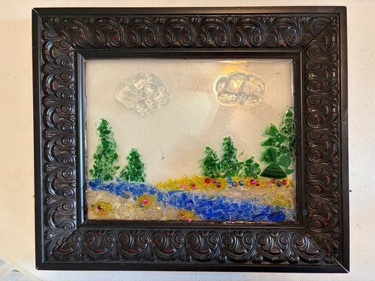 Pine Creek Framed Print
