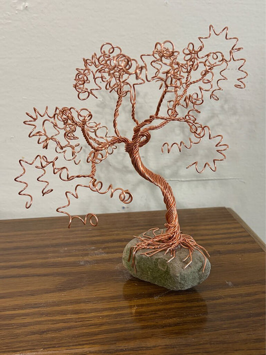 Large Brass Tree