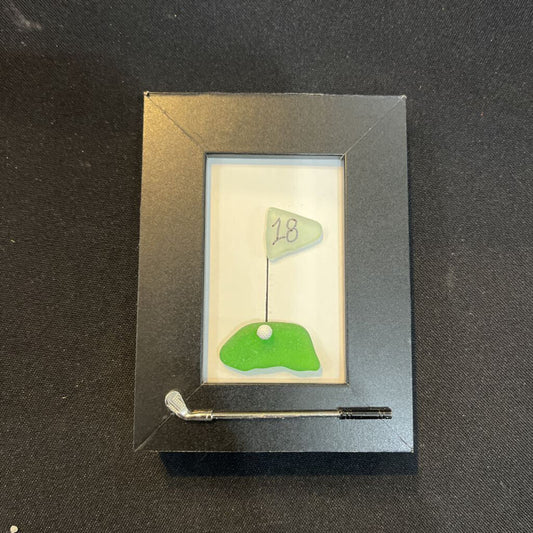 Small Black Frame Golf