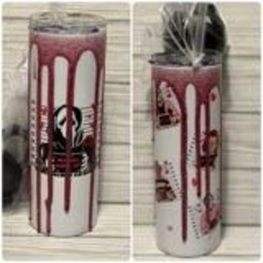 Halloween Character drip tumbler