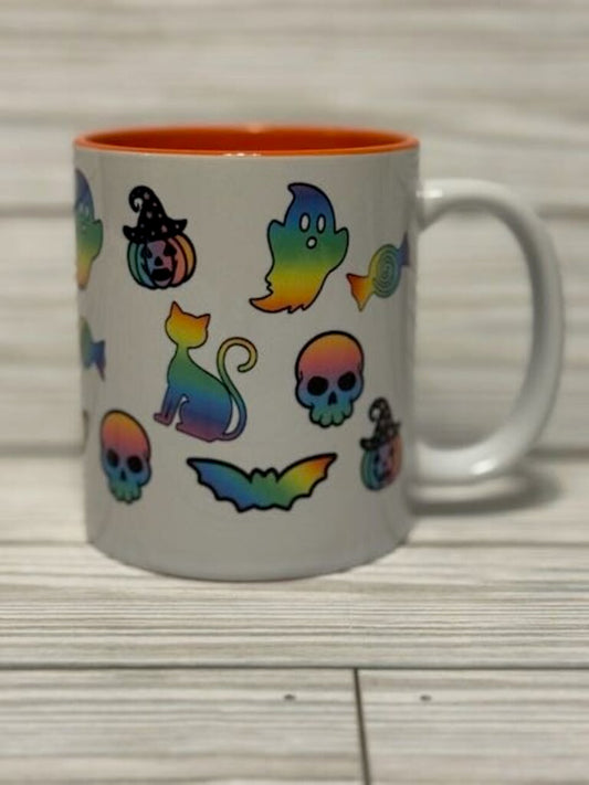 Rainbow cute Rainbow coffee cup