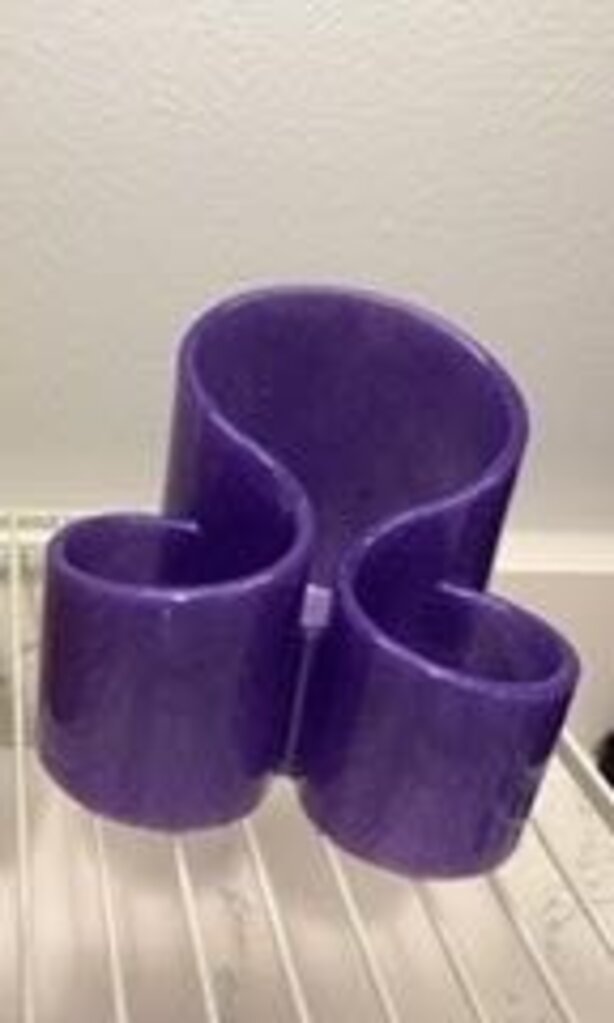 Purple Desk Caddy