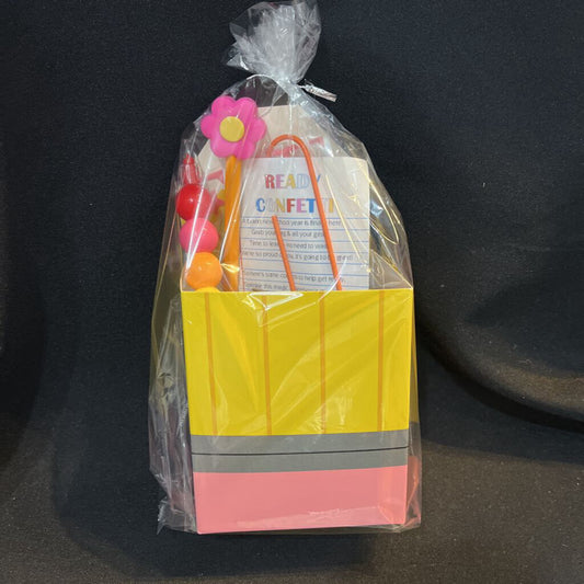 Back to School (yellow, giftbag)