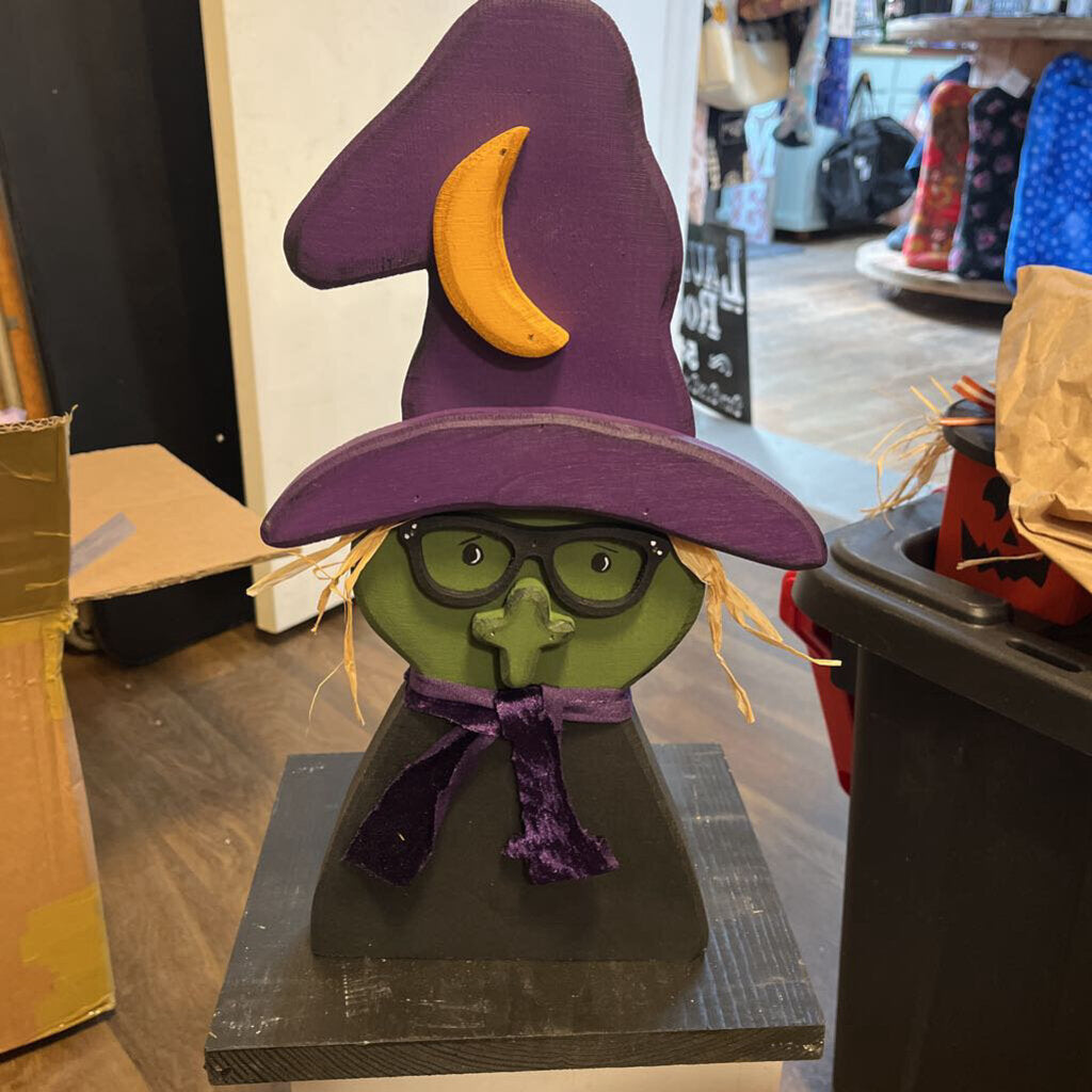 Witch with Glasses Purple