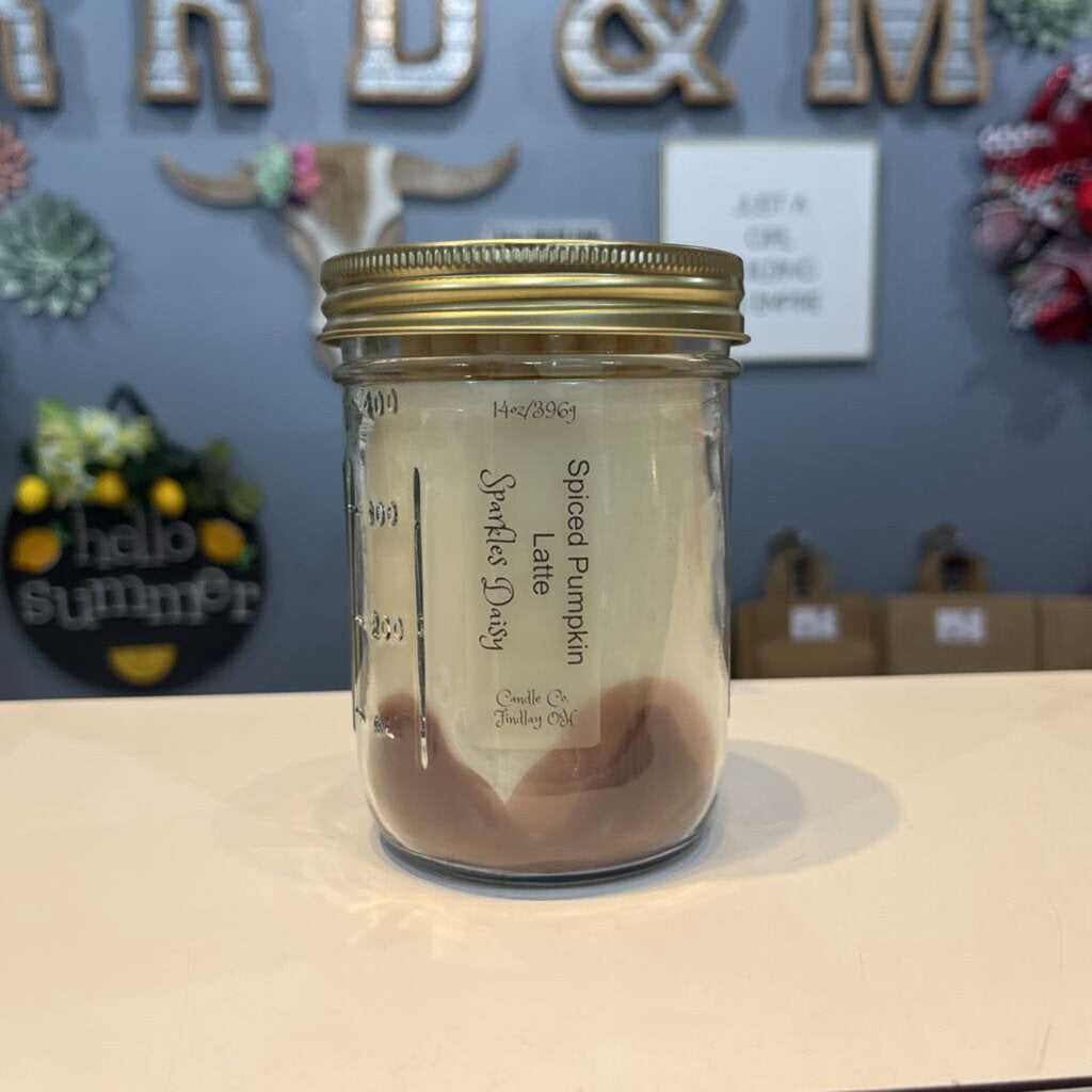 Spiced Pumpkin Latte Candle 14oz