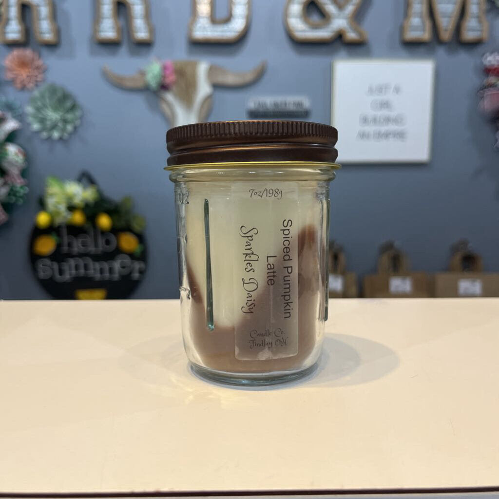 Spiced Pumpkin Latte Candle 7oz