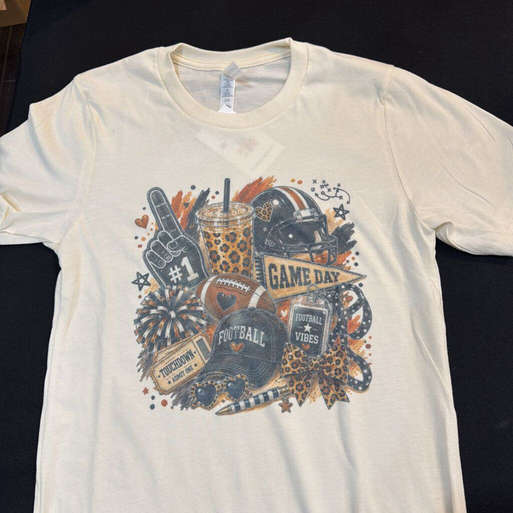 Fall Football Game Day XS Cream AT