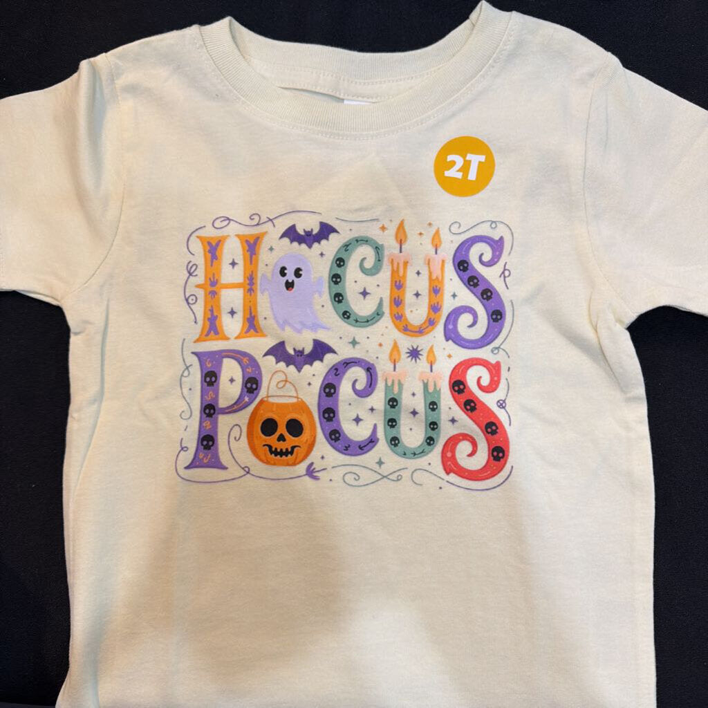 Hocus Pocus 5/6 Cream Tee