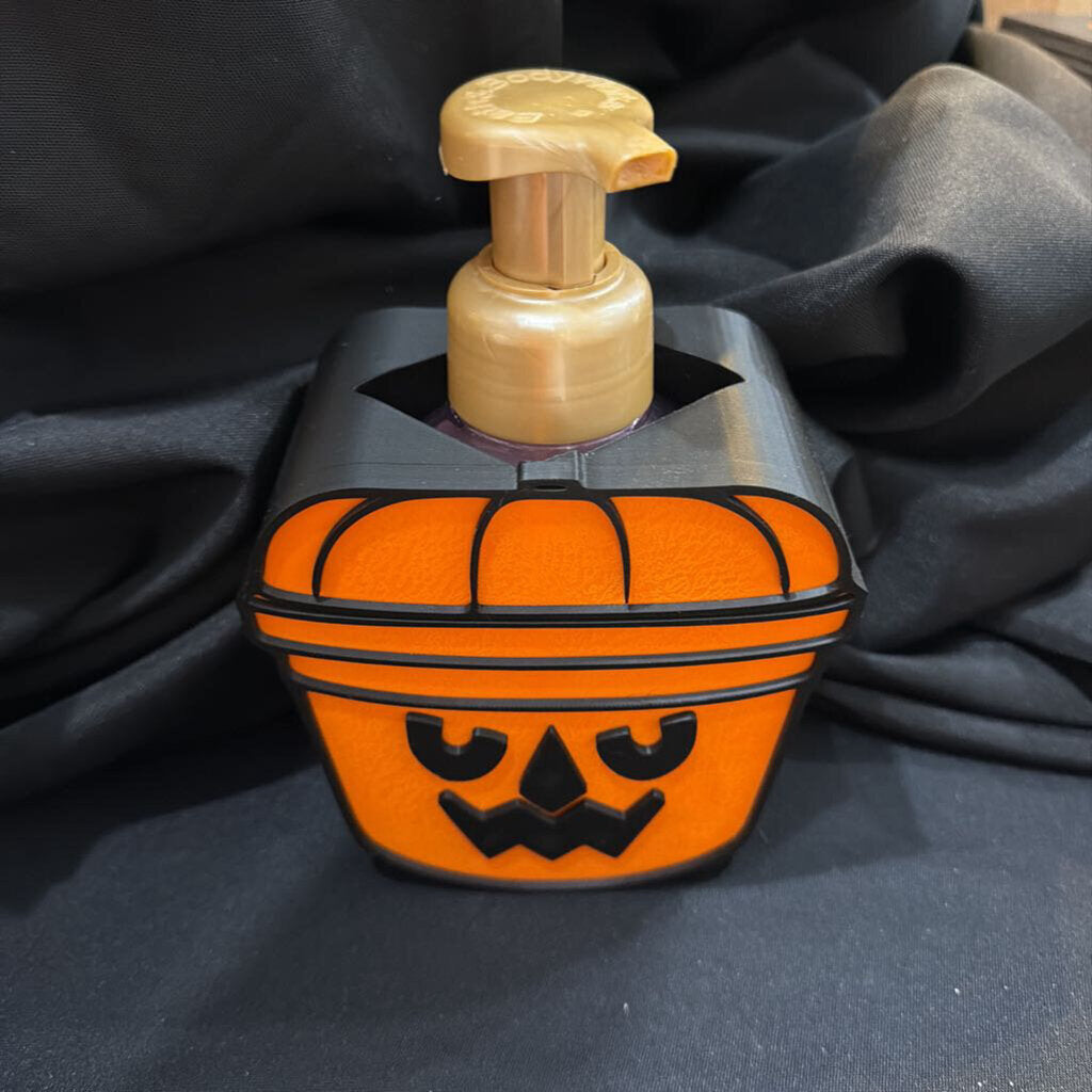 Boo Bucket Pumpkin Soap Holder