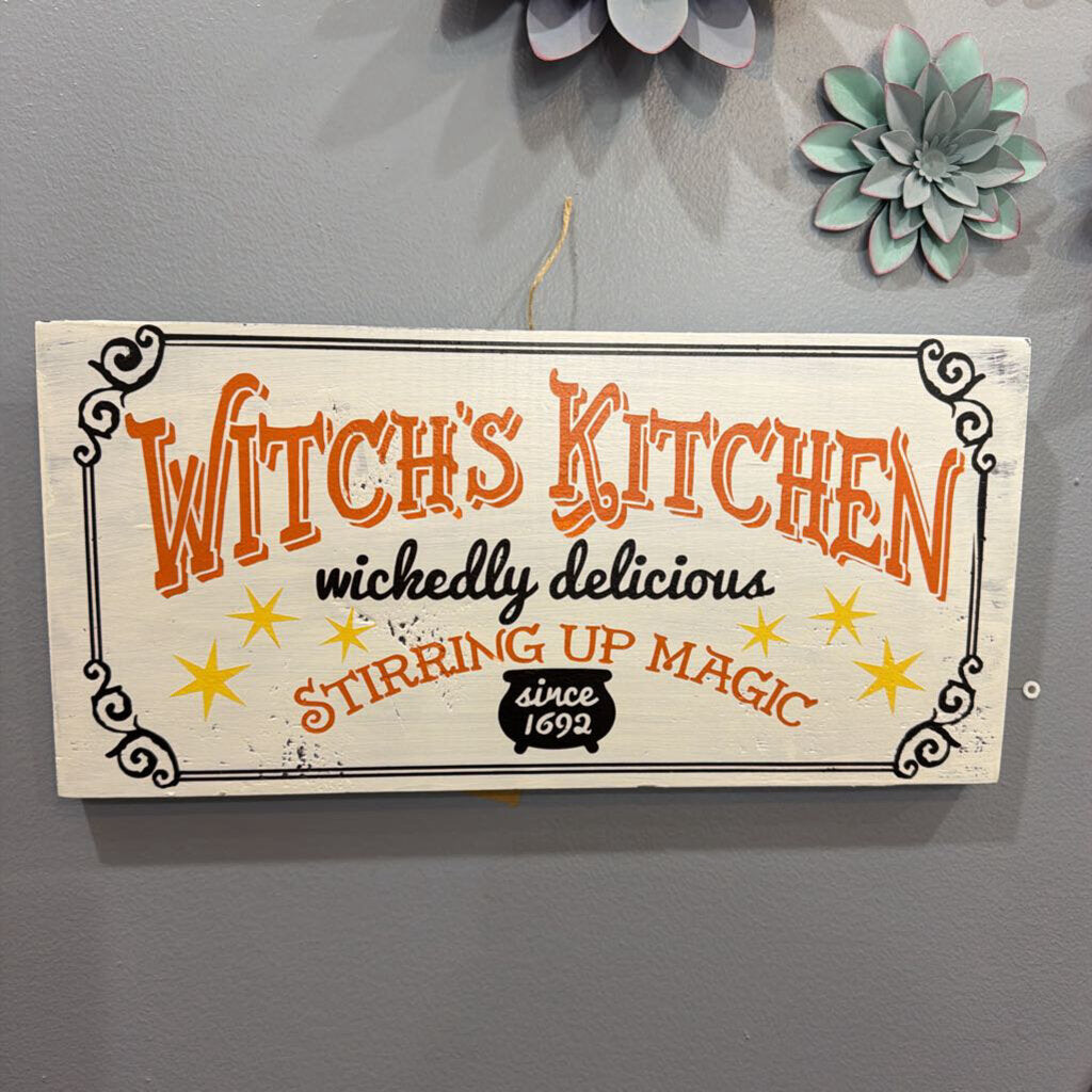 Witches Kitchen Sign (7"x15")