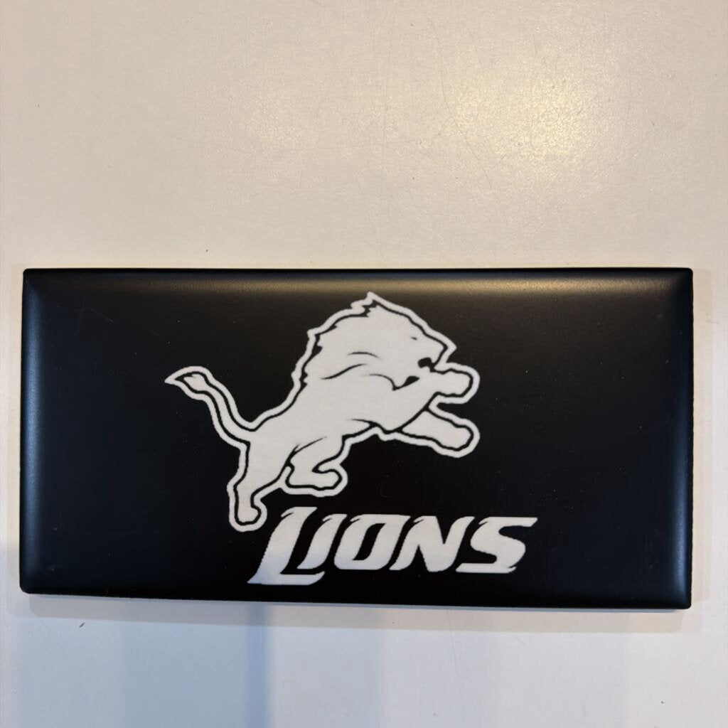 Tiles 3x6 Detroit Lions Logo Black