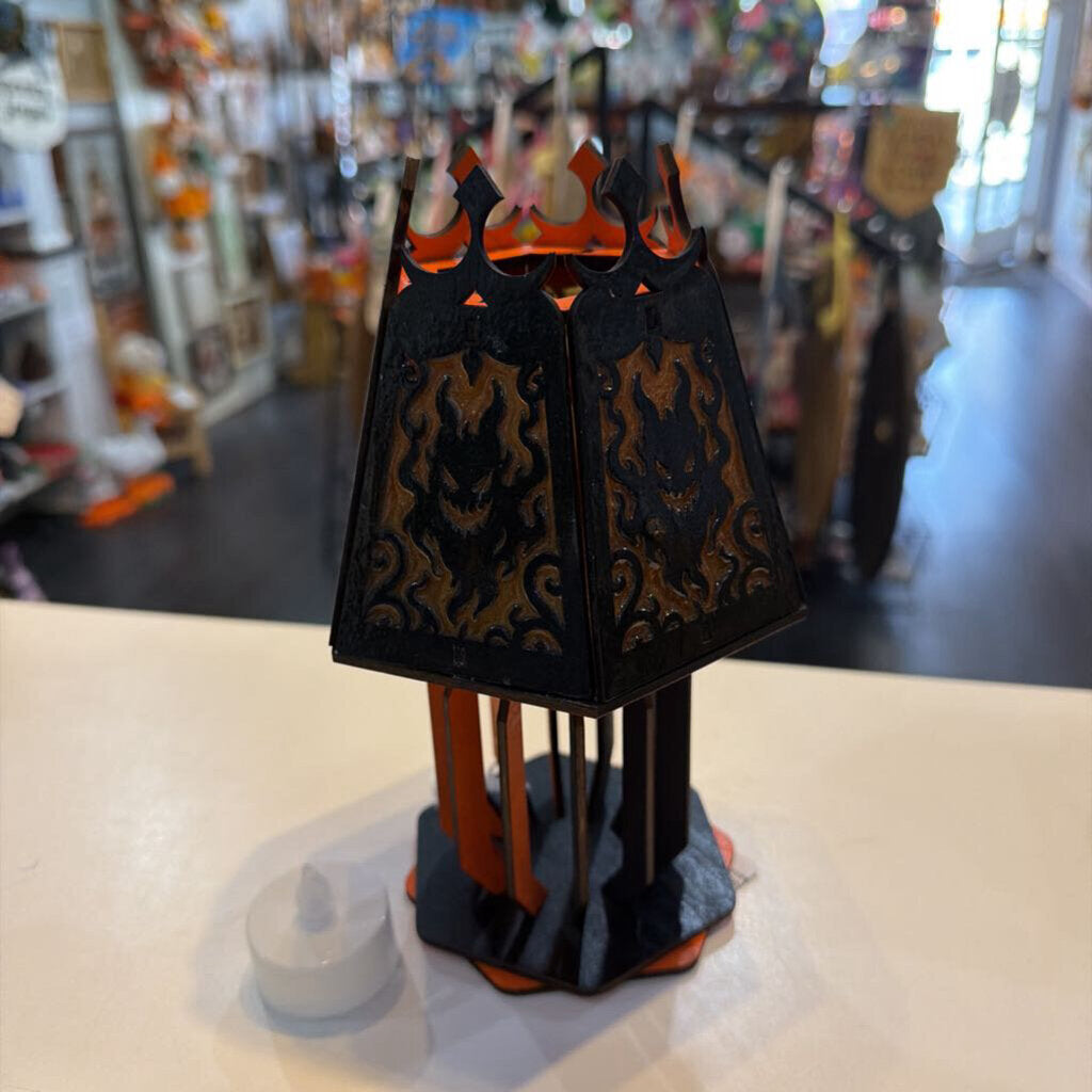 Orange & Black Fire Lantern
