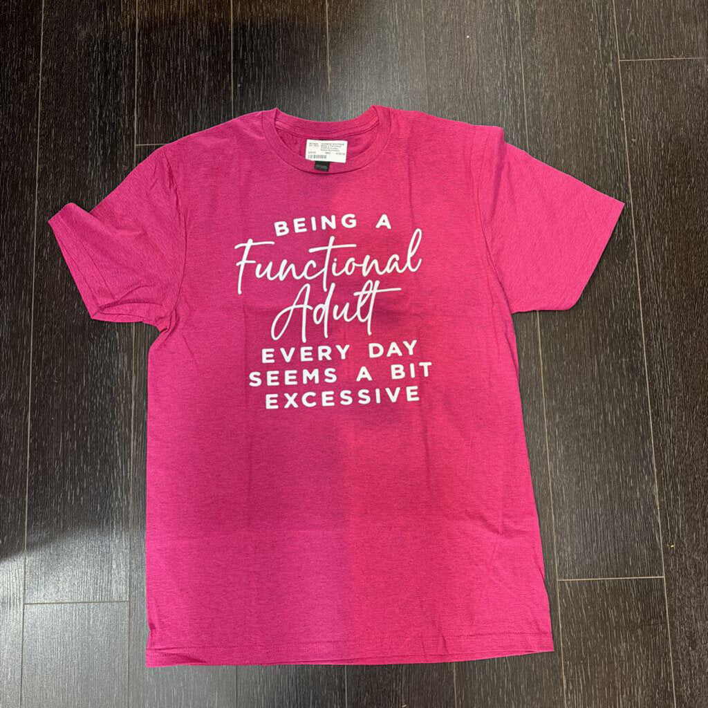 Being a Functional Adult Everyday Seems Excessive TS