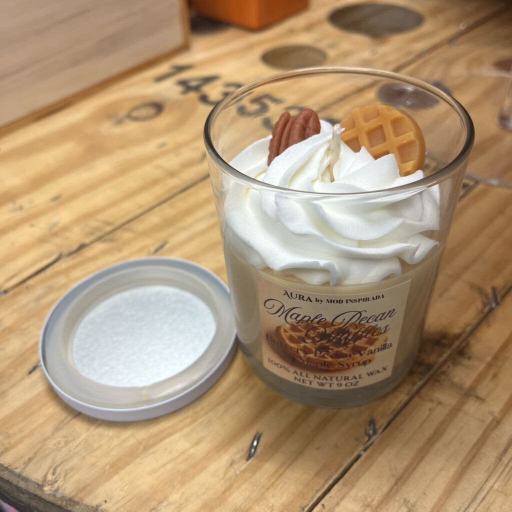 Maple Pecan Waffles