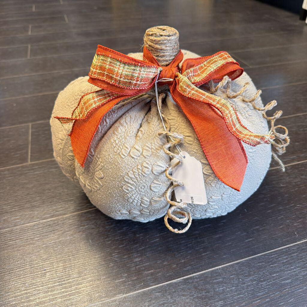 Large Fabric Pumpkins