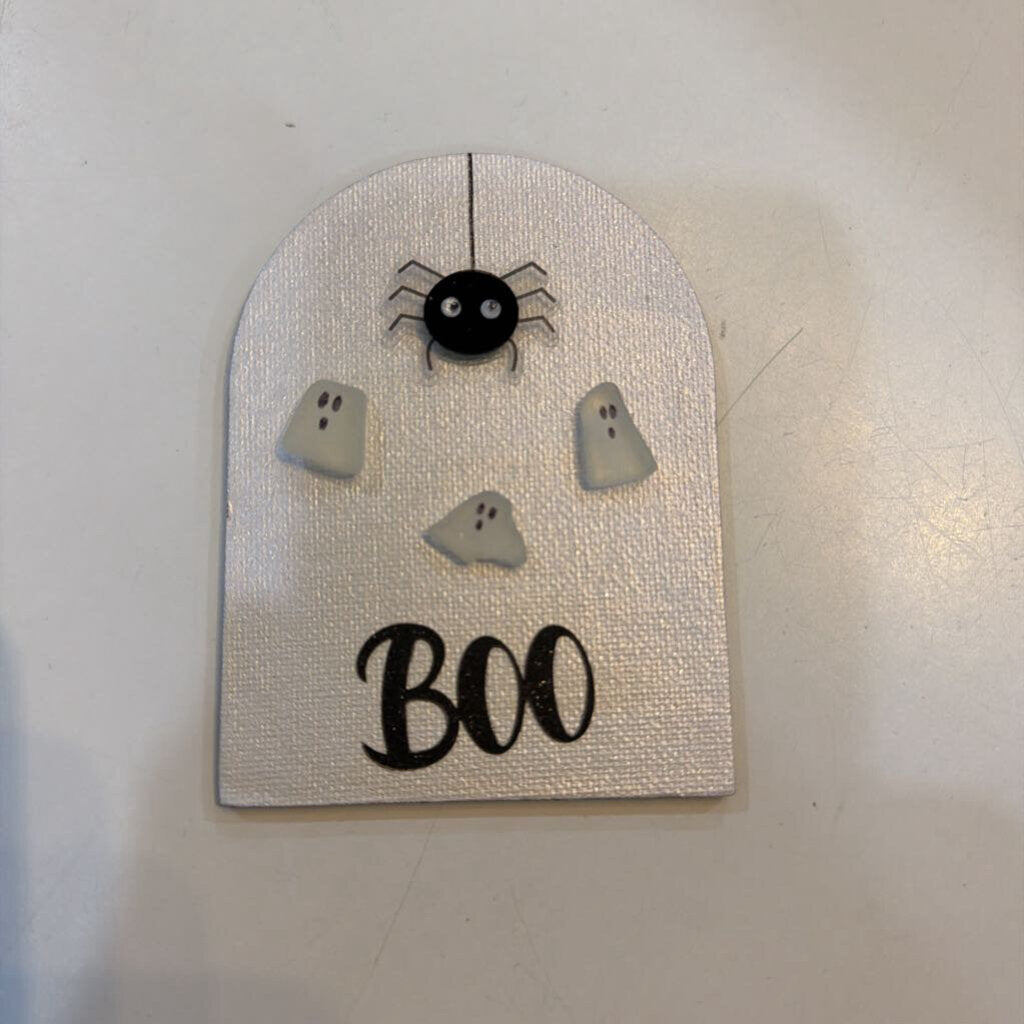 Silver Magnet - "Boo", Spider, Three Ghosts