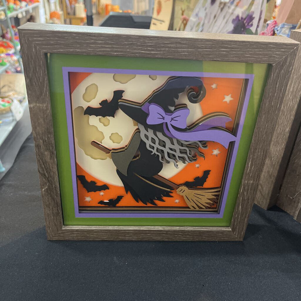 Flying Witch Shadow Box