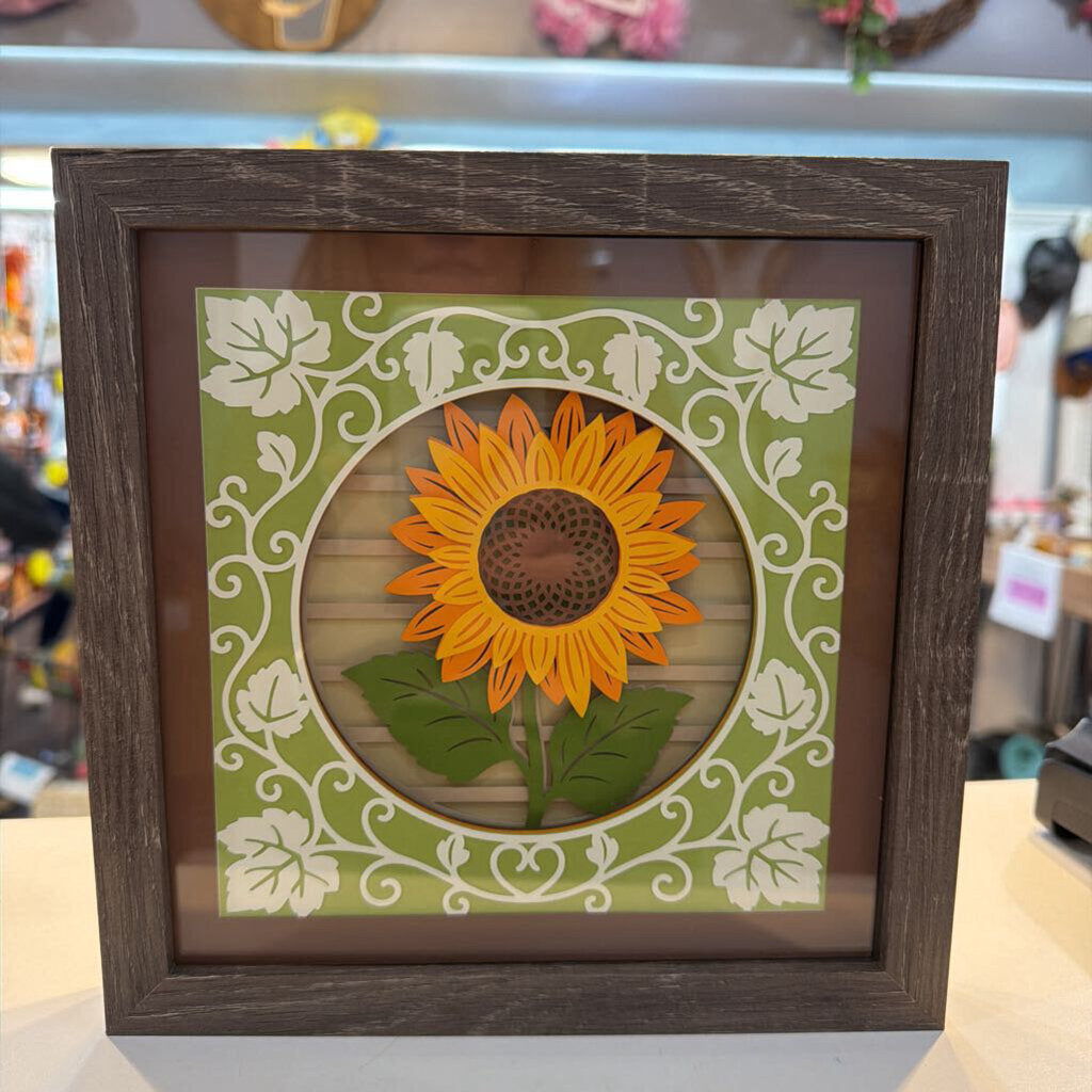Folk Art Sunflower