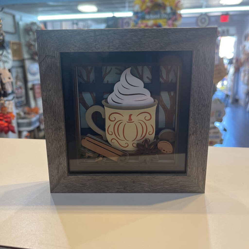 Latte Shadow Box