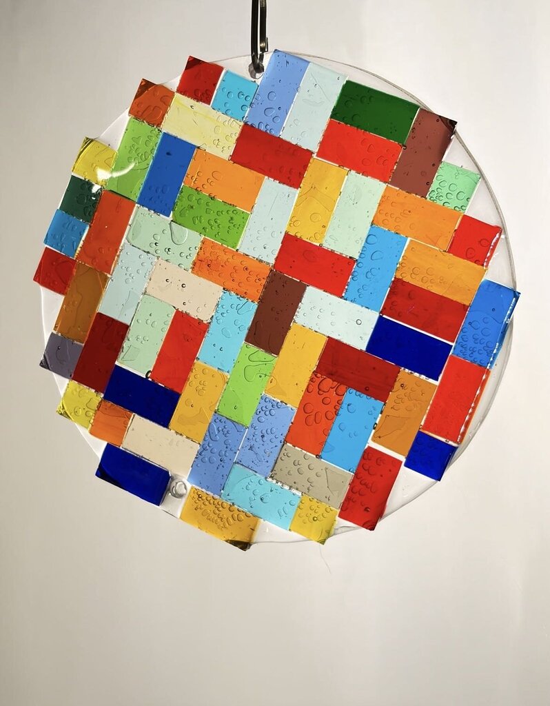 Kaleidoscope round Suncatcher