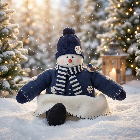 Snowgirl (sitting)