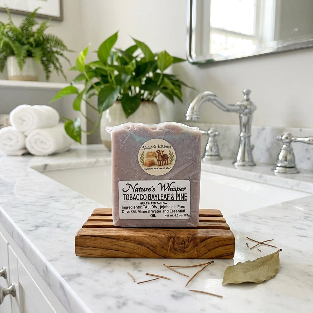 Bar Soap Tobacco Bay leaf & Pine