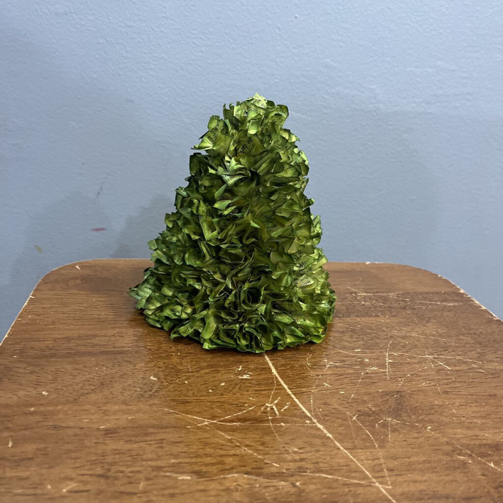 Book Page Christmas Sm Tree