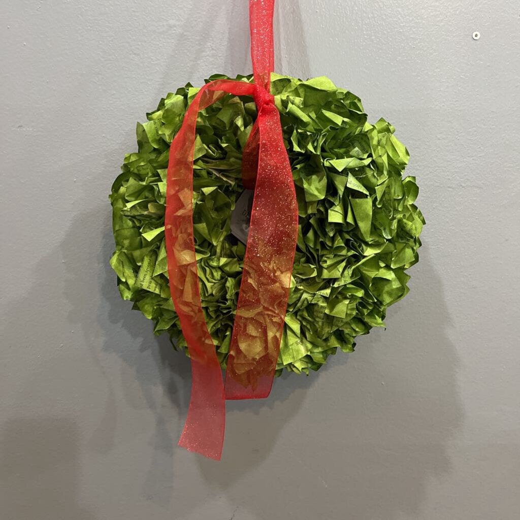Book Page 10" Wreath