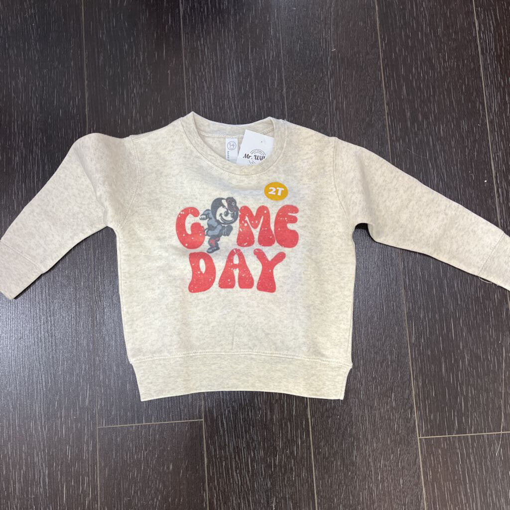 OSU Game Day 2T, Heathered, Crew