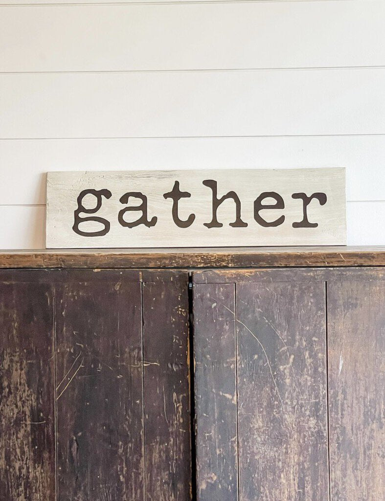 Simple Gather Sign