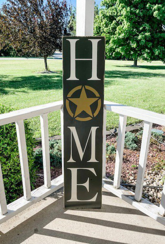 Army Home Sign