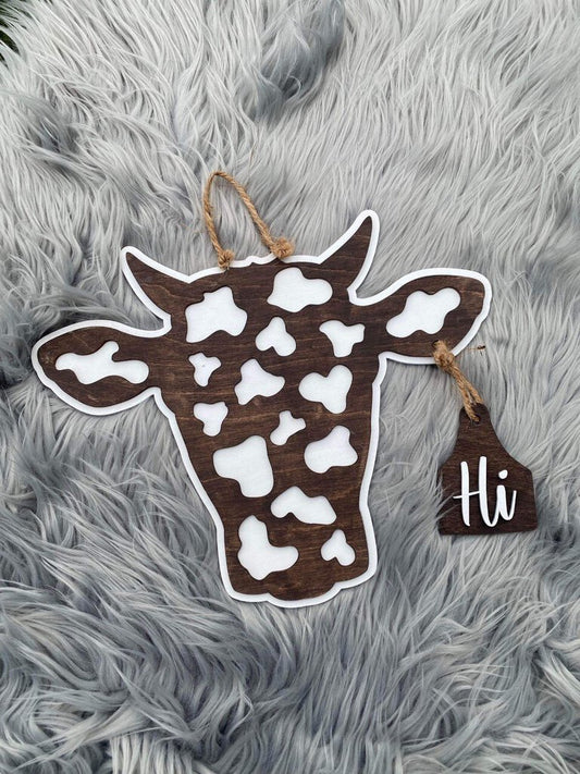 Cow Door Hanger