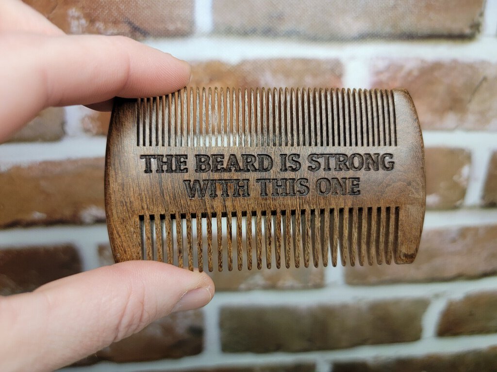 Beard Comb The Beard is Strong with This One