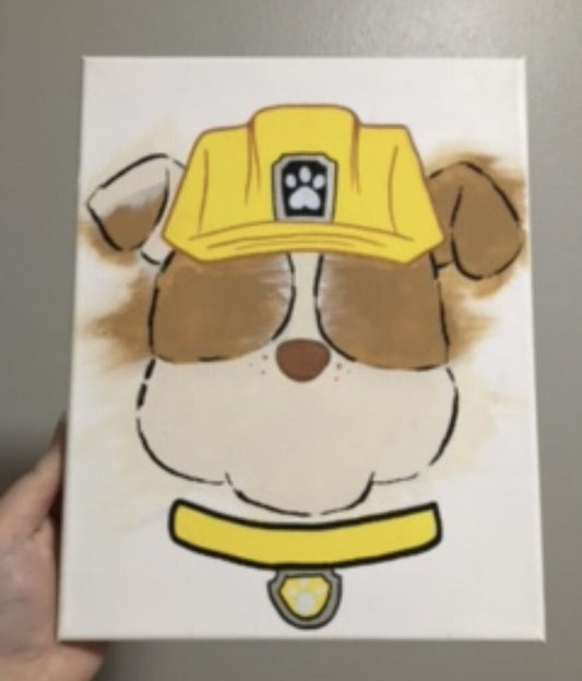 Cons Pup Canvas